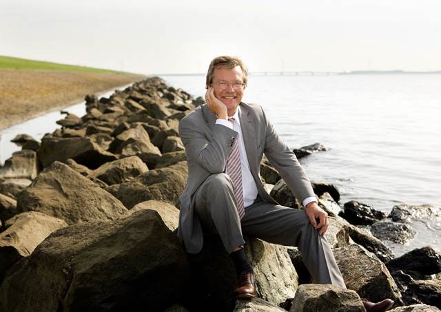 Aucke van der Werff, burgemeester Noordoostpolder
